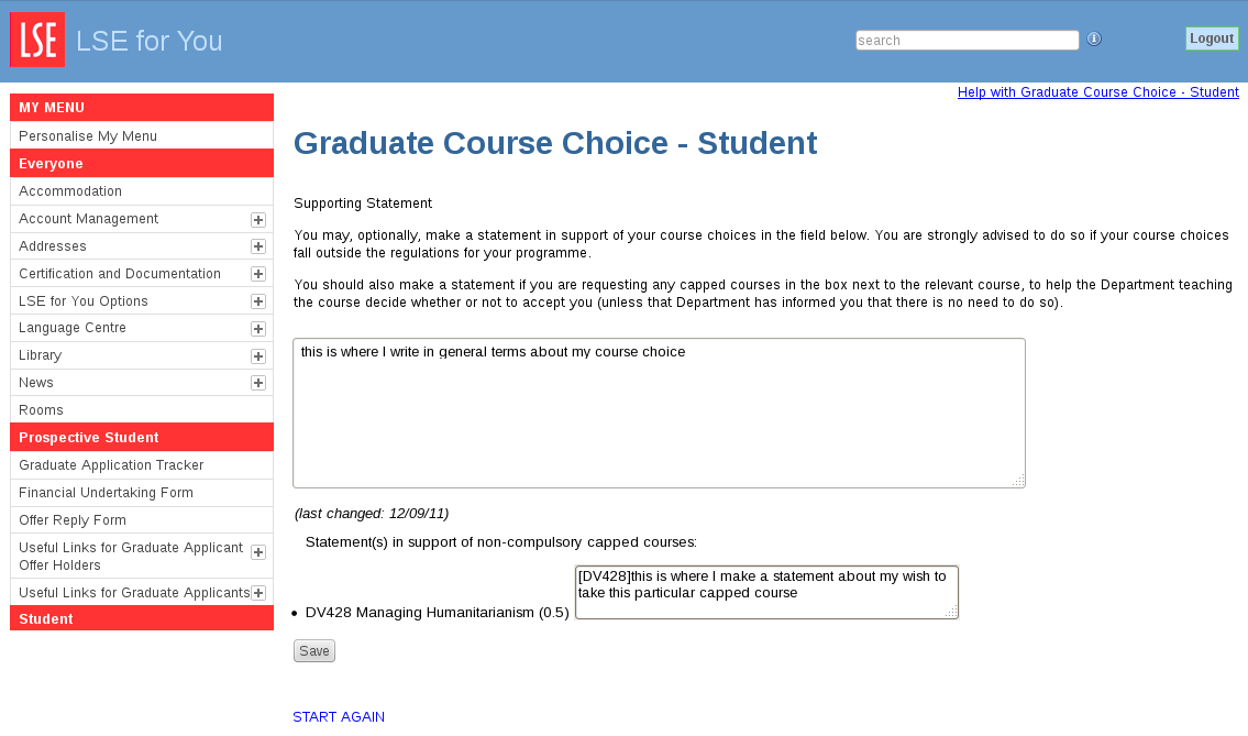 lse guide to personal statement